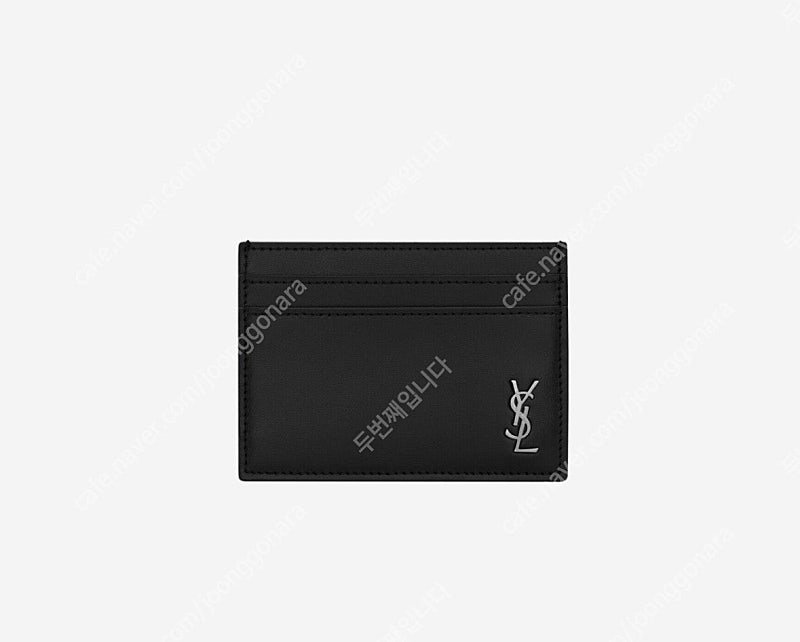 [OS] 생로랑 매트 레더 타이니 모노그램 카드지갑 블랙 새상품