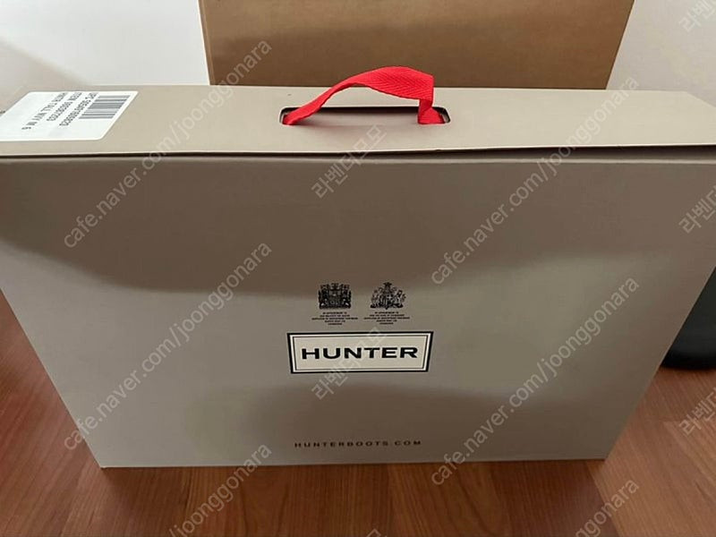 새상품 헌터 오리지널 레인부츠 네이비 글로시--7