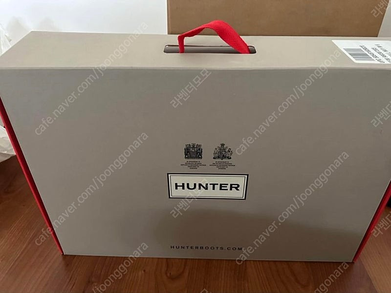 새상품 헌터 오리지널 레인부츠 네이비 글로시--8
