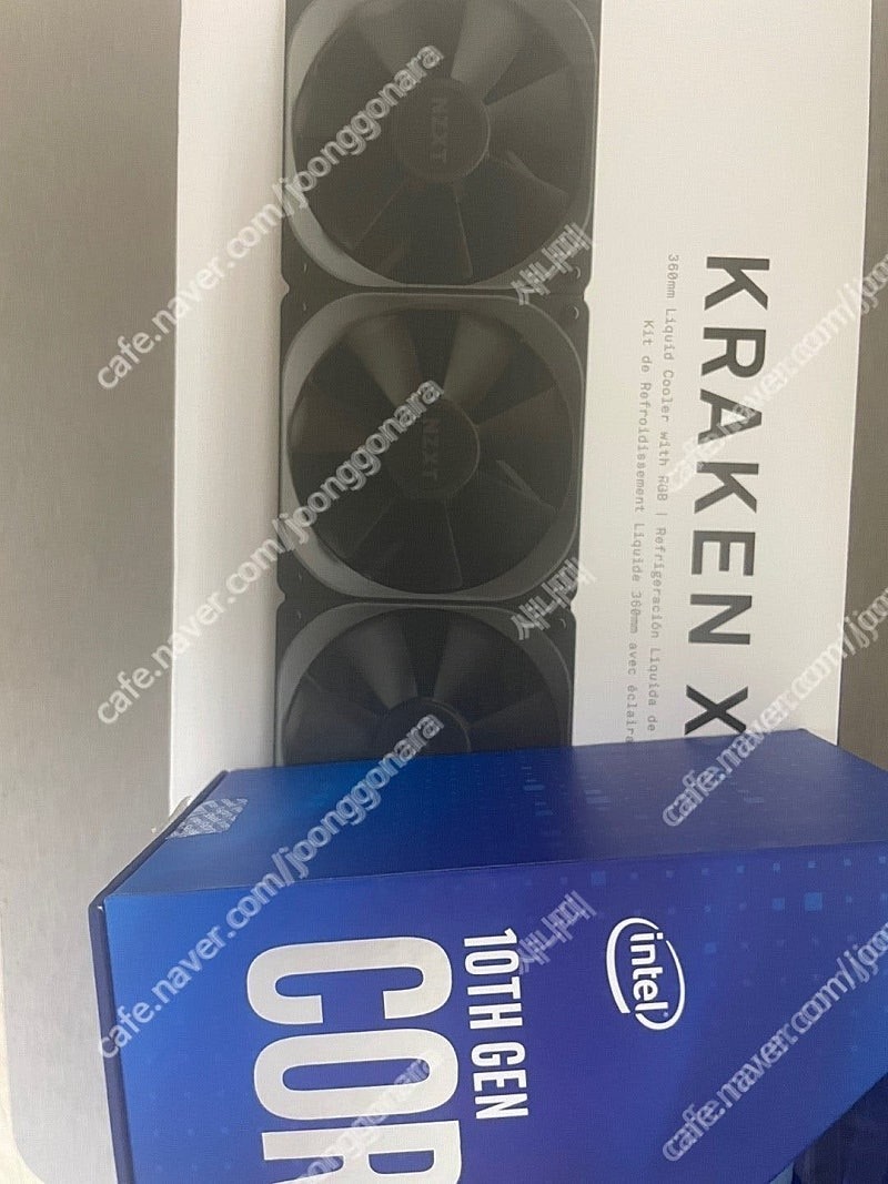 i9-10900k / nzxt 크라켄 x73팝니다.