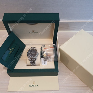 ROLEX 로렉스 시계 데이저스트 슬레이트 쥬빌리 스틸 41mm 판매