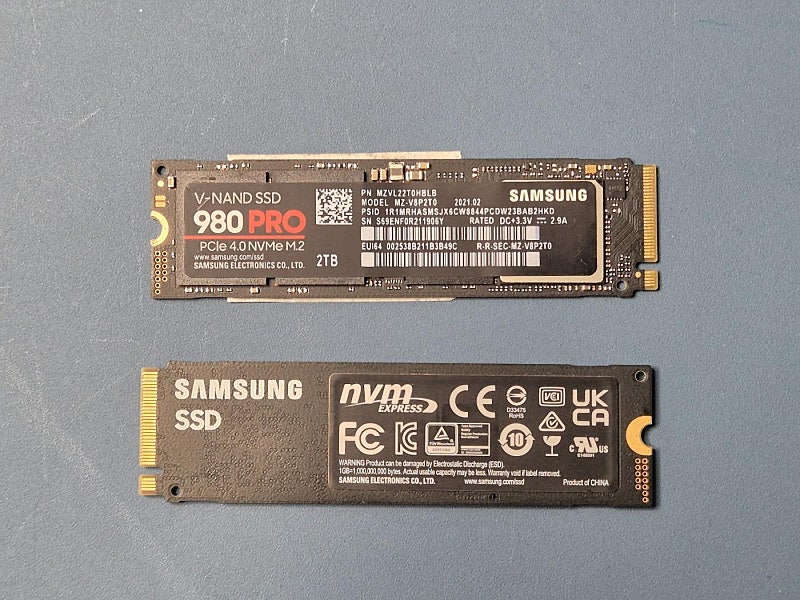 [판매] 삼성 NVME M.2 980 PRO 2TB 2테라 // PM9A1 MZ-VL22T00 2TB 2테라 판매