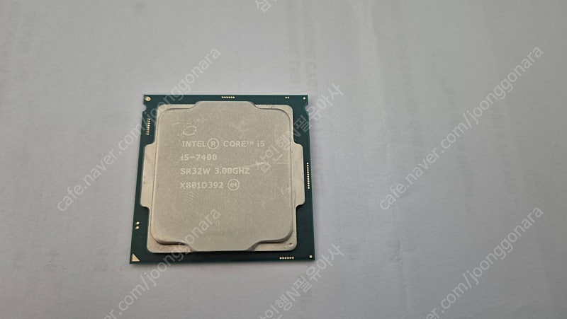 i5-7500 cpu 판매합니다