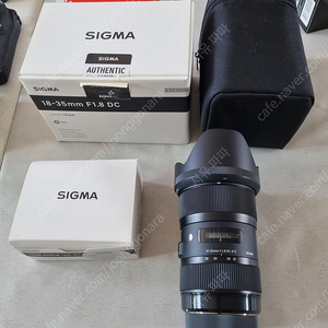 캐논 마운트 SIGAM 18-35mm F1.8, EFS 24mm F2.8 단렌즈 신품급 판매