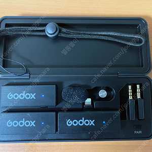 아이폰용 무선 마이크(라이트닝 어댑터) GODOX Movelink Mini LT