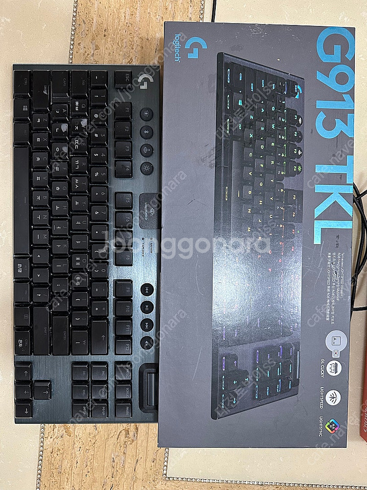 로지텍 G913 TKL 텐키리스 게이밍 키보드--0