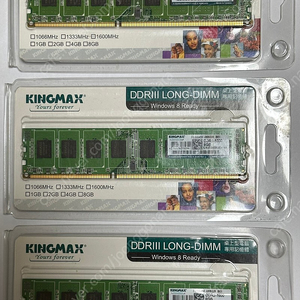 kingmax ddr3-1600 8gb 메모리 3 개 새제품