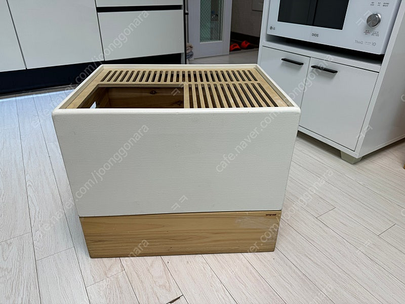 구프캣 리틀다이버 원목고양이화장실 팝니다--1