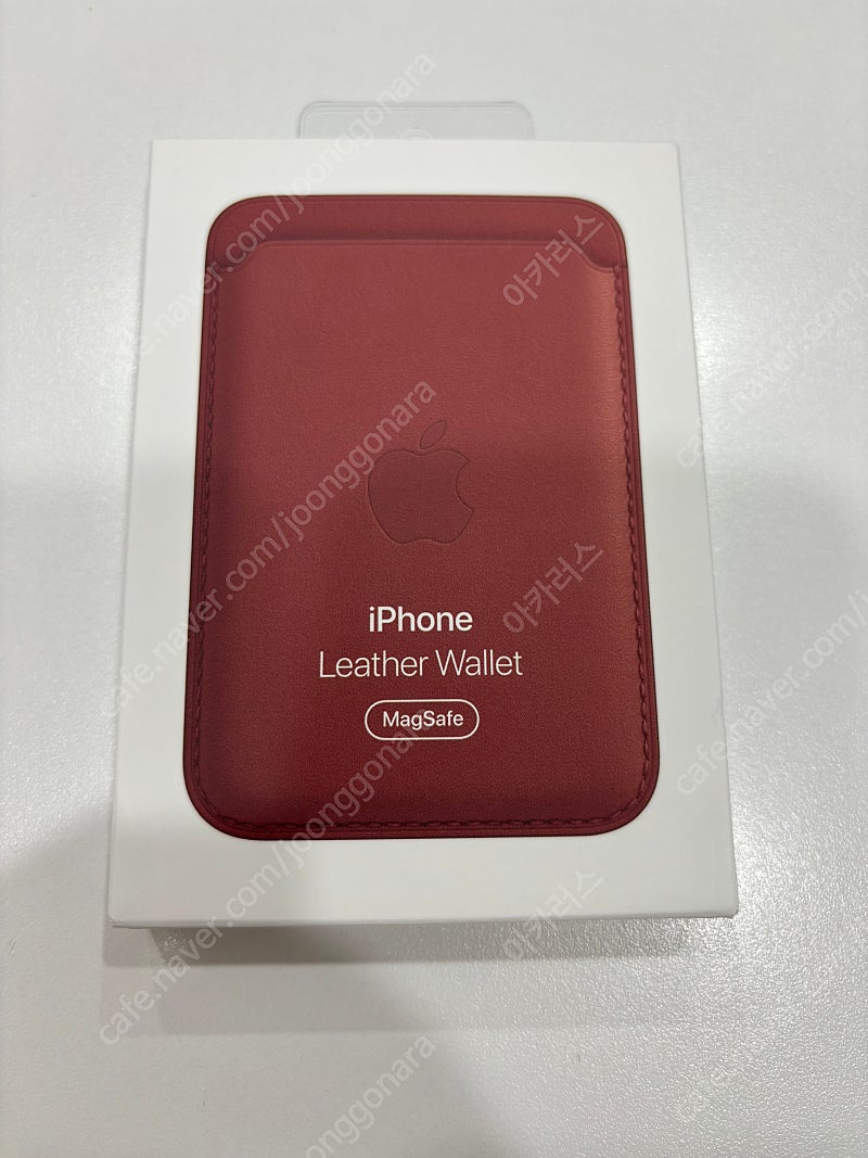 애플 정품 레더 맥세이프 카드지갑 Magsafe iPhone Leather Wallet