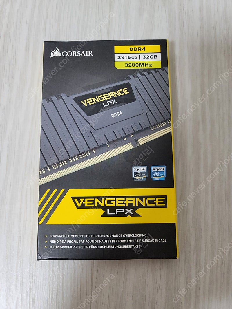 커세어 벤전스 램 LPX 32GB(2 *16GB) DDR4 3200(PC4-25600)