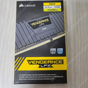 커세어 벤전스 램 LPX 32GB(2 *16GB) DDR4 3200(PC4-25600)