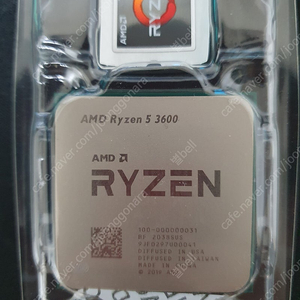 AMD 라이젠 3600 CPU 팝니다.