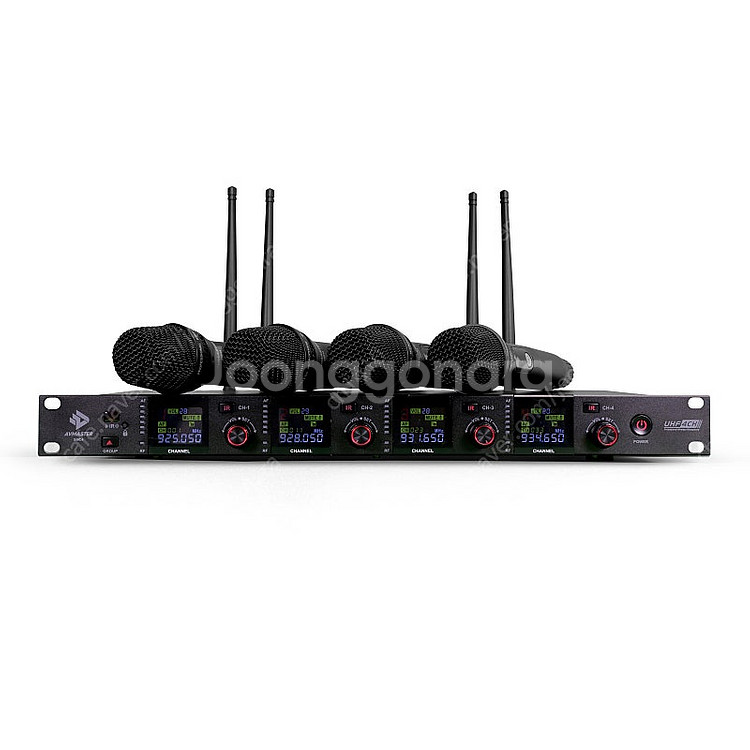 고성능 무선마이크 4채널 SMC-9004 신품 팝니다....--1