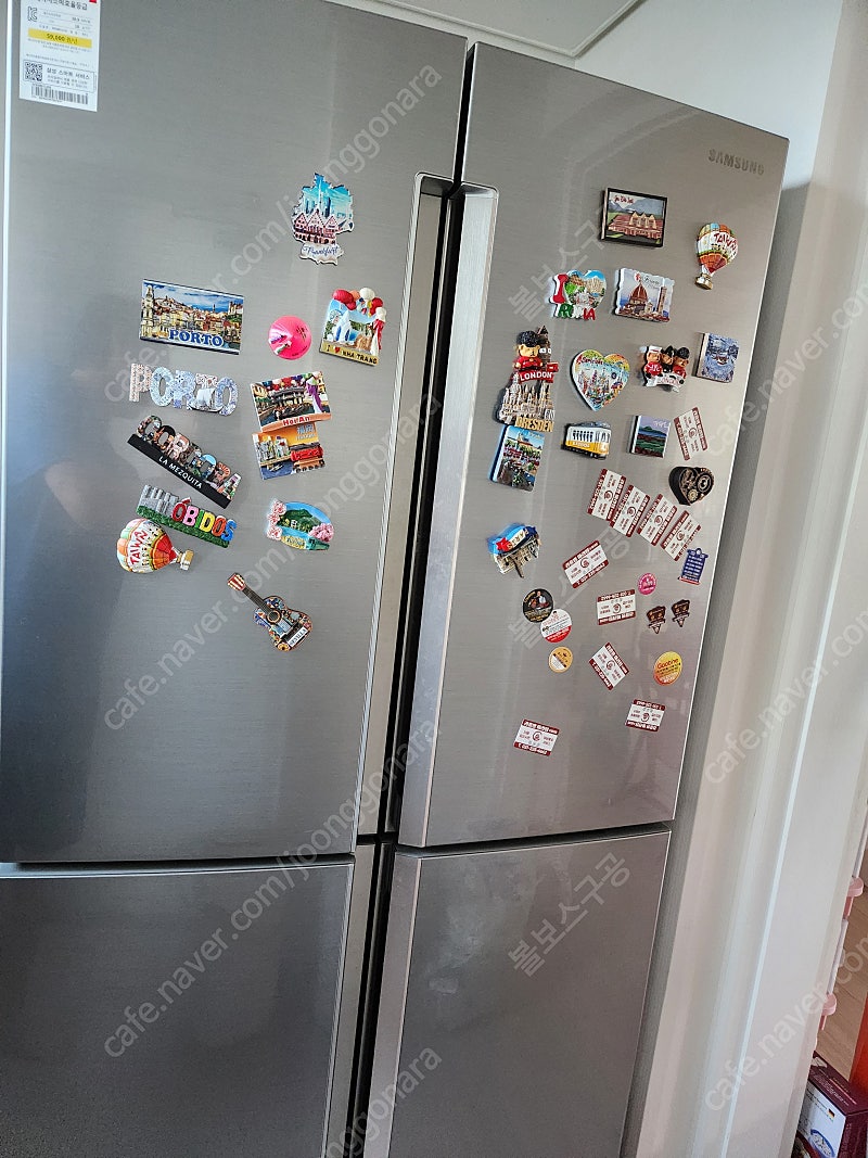 18년도 구매한 삼성 854L 4도어 냉장고 판매합니다