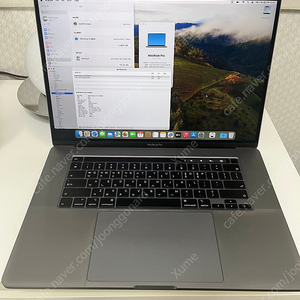 맥북 프로 2019 터치바 16인치 고급형(i9, 32GB, 1TB)