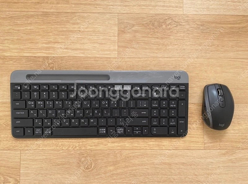 정품]로지텍 K580 슬림 블루투스 무선키보드+ 정품]...--0