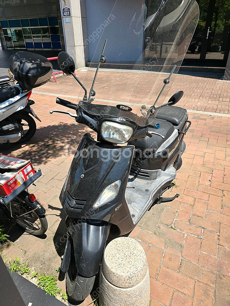 와이드에보125 스쿠터 판매(부품차)--0