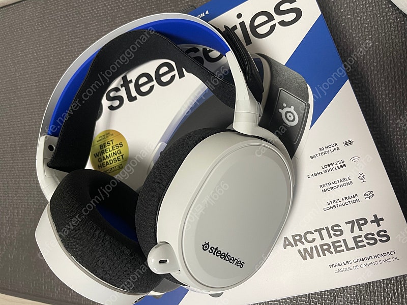 스틸시리즈 arctis 7P+ wireless 게임용 무선 헤드셋