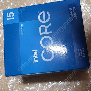 미개봉)) 인텔 i5-12400F 정품