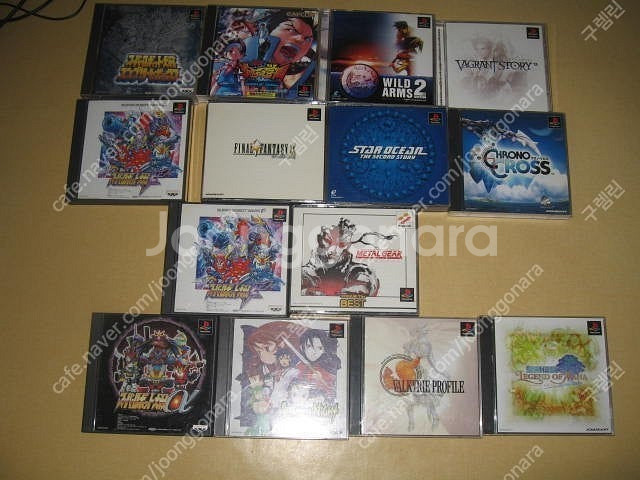 PS1~PS4 일판 및 정발 소장용 중고 및 신품소프트--1