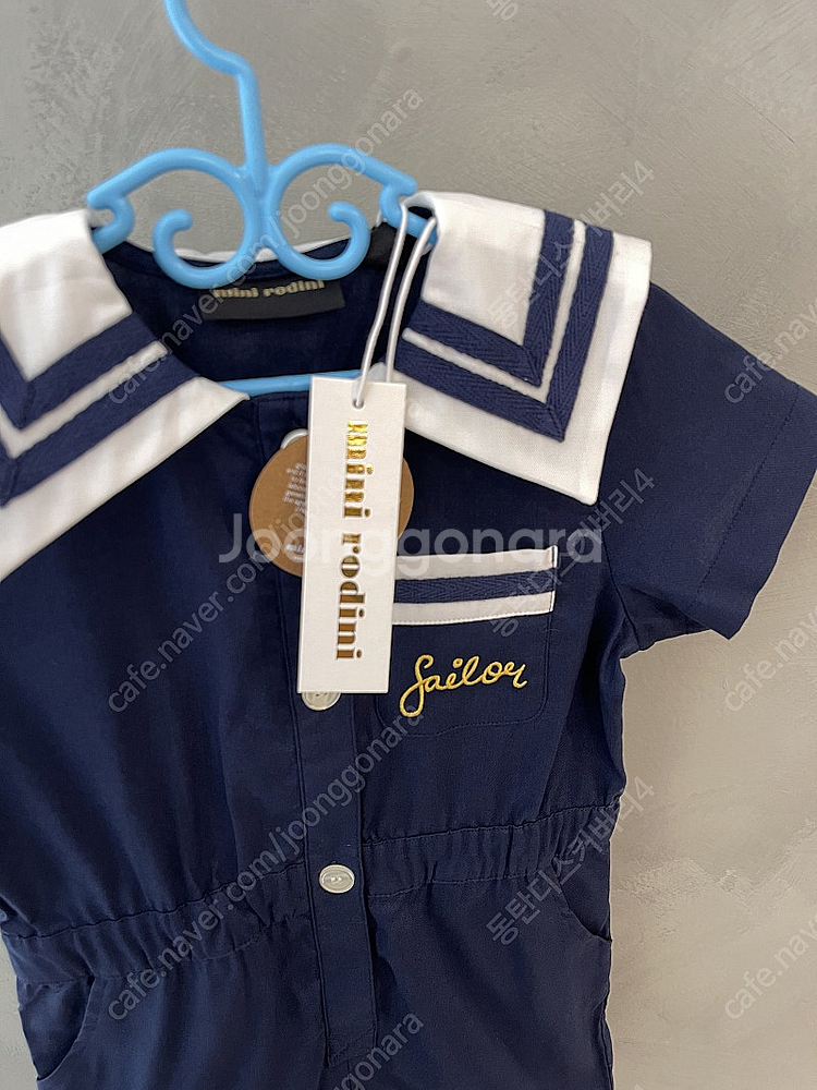 미니로디니 점프수트 104 SAILOR WOVEN--8