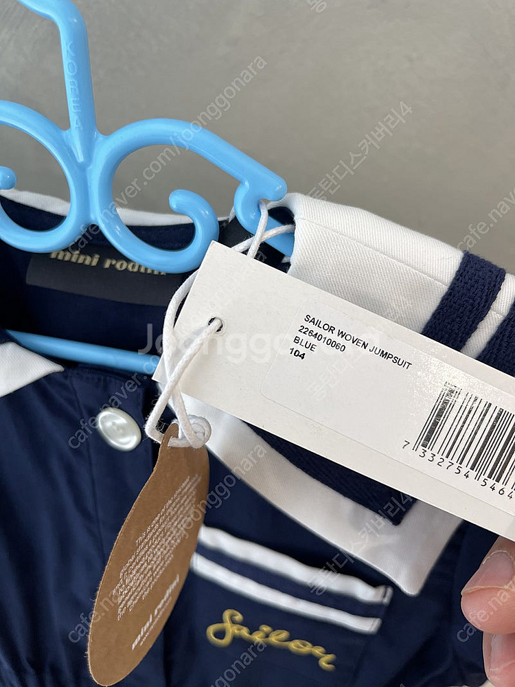 미니로디니 점프수트 104 SAILOR WOVEN--9