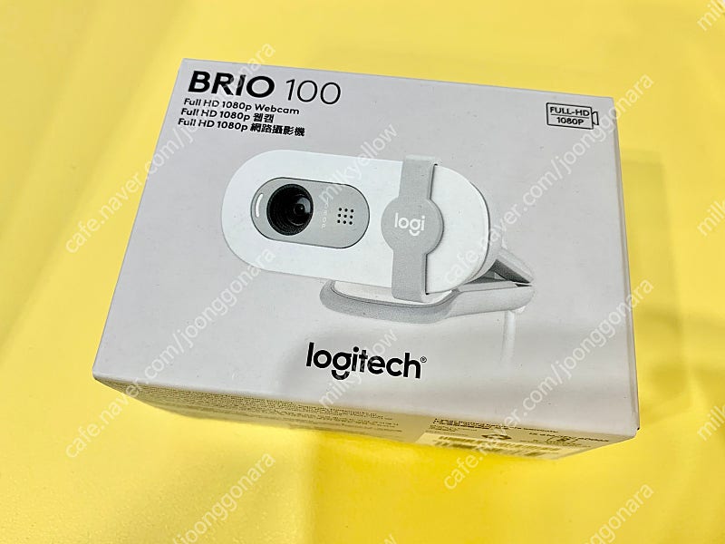 로지텍 웹캠 Brio 100 판매합니다