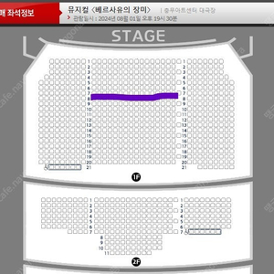 베르샤유의 장미 8/1 옥주현 정가판매