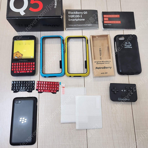 [소장용] 블랙베리 Q5 (Blackberry Q5, SQR 100-1) 박스풀셋, 끝판왕, 큐파, 공부폰