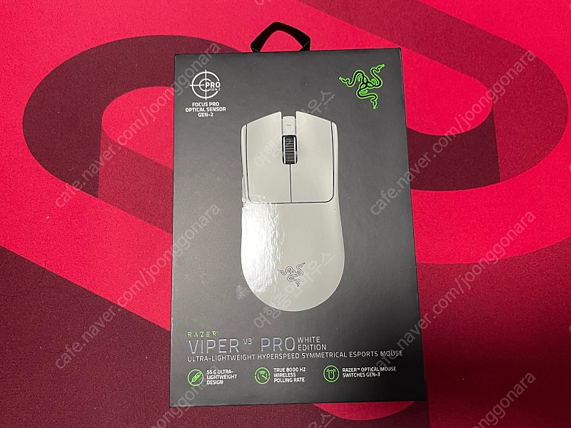 Razer viper v3 pro 바브산 판매합니다