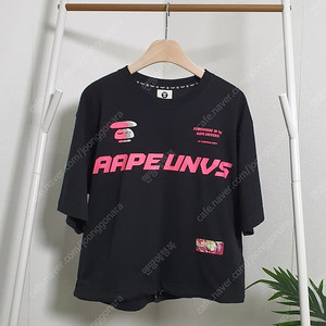 베이프 Aape 핑크로고 반팔티셔츠