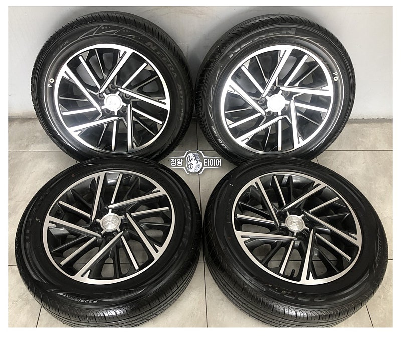 더뉴그랜저IG 17인치 중고 휠타이어 225/55R17 K8 YF쏘나타 올뉴K5