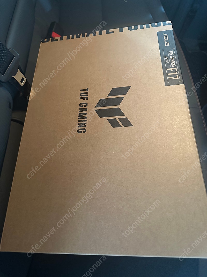 asus tuf f17 I7-12700H / RAM 16G/ SSD 512G / RTX 4060 아수스 게이밍노트북 풀박스 판매합니다.