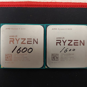 AMD 라이젠 1600, 2200G CPU 판매합니다