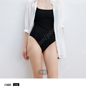 W컨셉/ORE 오어 수영복/ORE SWIM-WEAR 001/블랙컬러/새상품