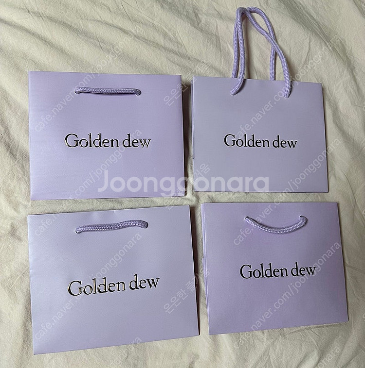 골든듀 케이스 쇼핑백 있어요--0