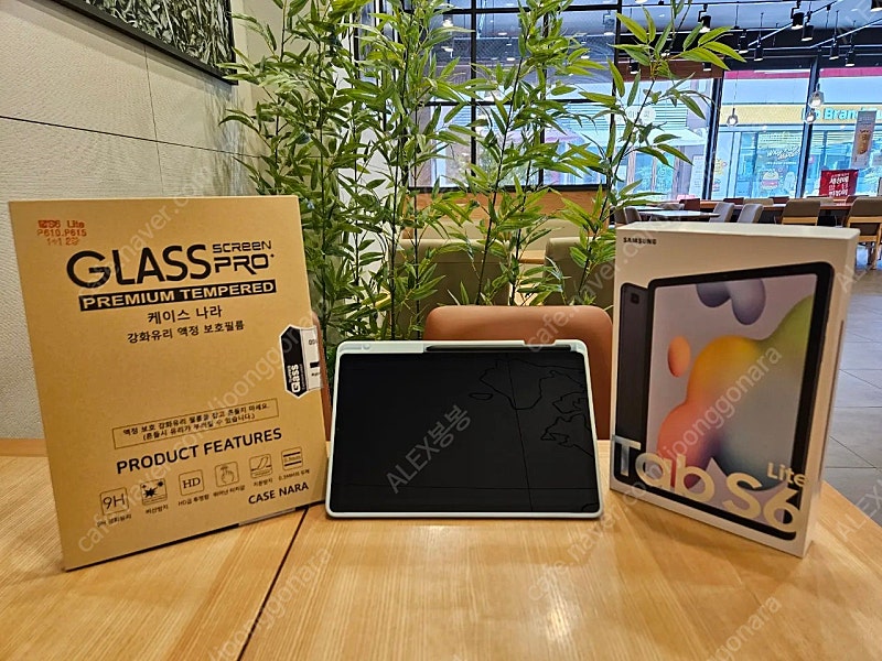 [판매]갤럭시 태블릿 S6 lite 64GB(wifi) 2022_미사용케이스 및 강화유리 새것 드립니다