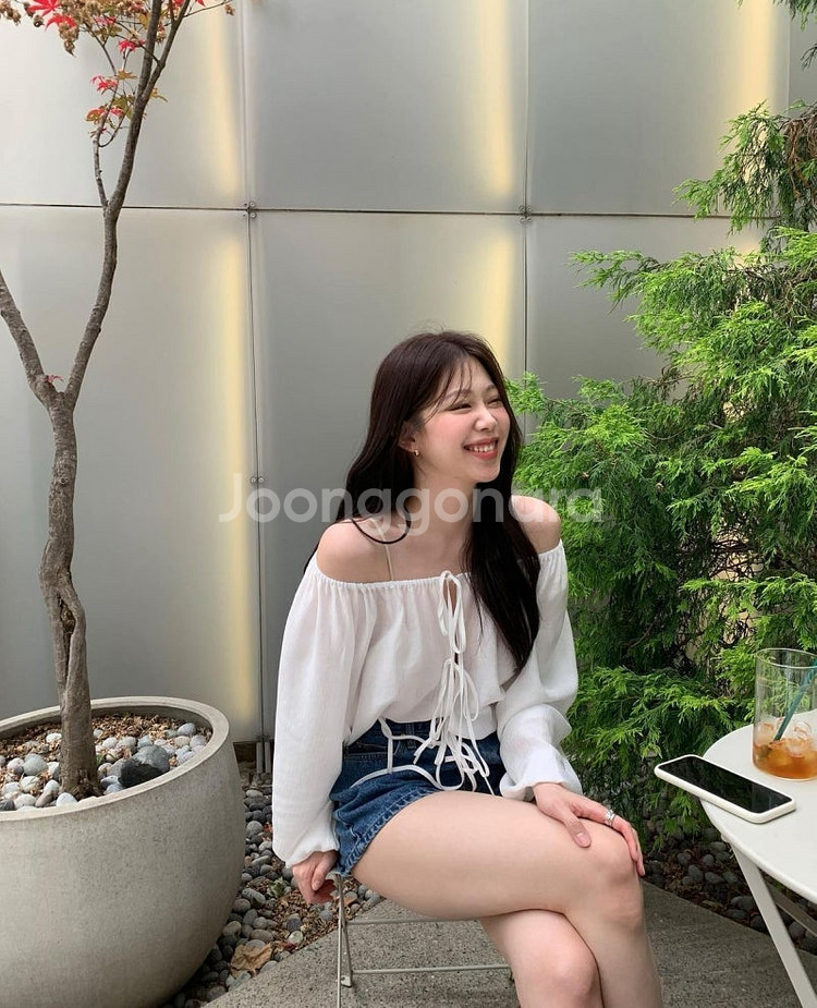 온트 무드 블라우스--0