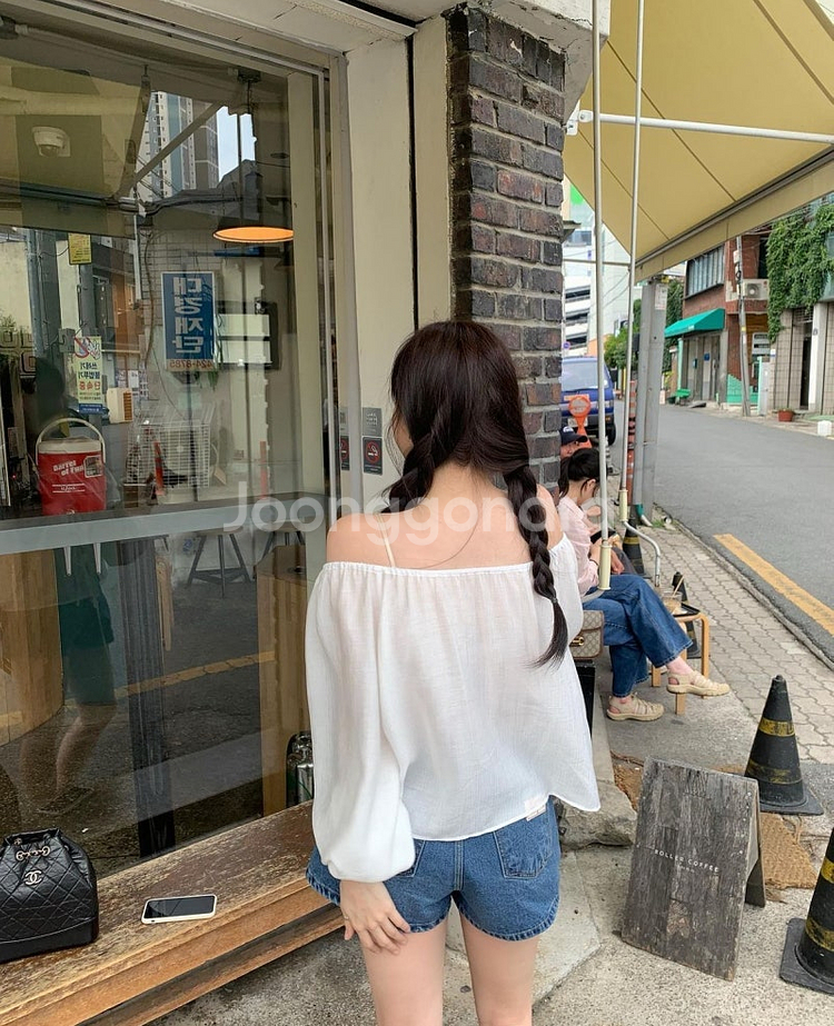 온트 무드 블라우스--1