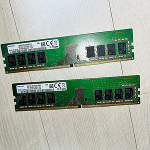 ddr4 램 8기가 2개 팝니다