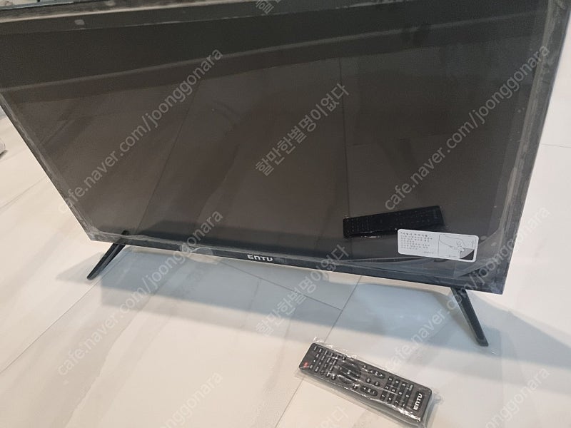 새제품 미사용 이엔티비 32인치 중소기업 led tv