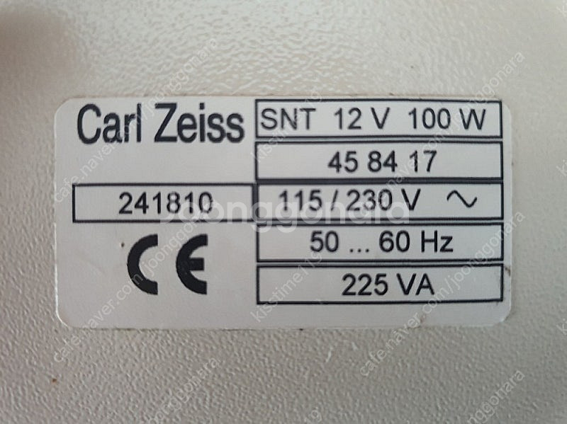 Carl Zeiss Power Supply snt 12...--3