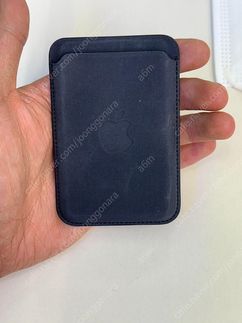 애플 맥세이프 파인우븐 카드지갑 (블랙)