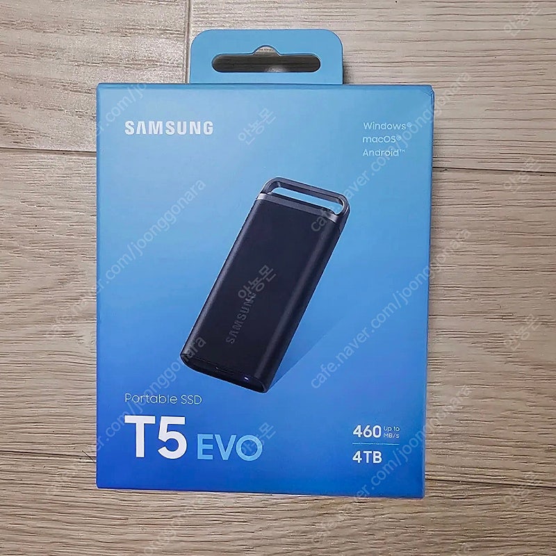 삼성 외장 SSD T5 evo 4tb 미개봉