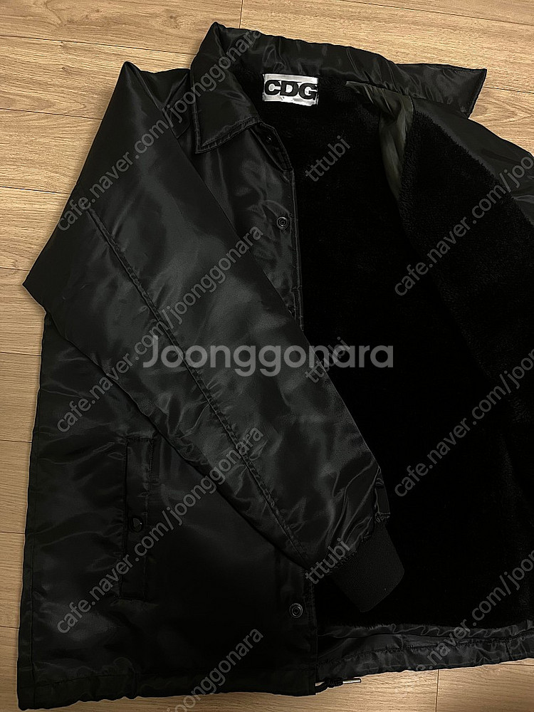 꼼데가르송 CDG 로고 코치자켓--0