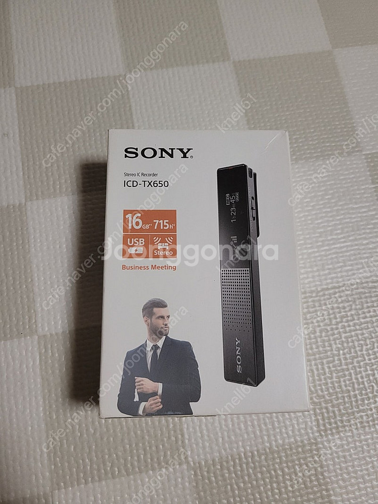 소니 SONY ICD-TX650 녹음기 레코더 팝니다.--0