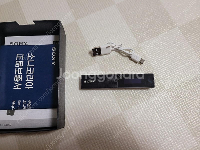 소니 SONY ICD-TX650 녹음기 레코더 팝니다.--1