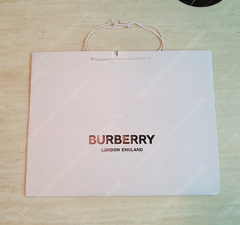 [정품]버버리 쇼핑백,버버리 종이 가방,버버리 종이백
