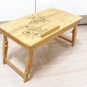 대나무 노트북 책상 독서대 원목 좌식책상 테이블 접이식