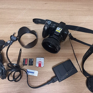 SONY DSC-H50 소니 하이엔드 디지털 카메라+메모리+충전기등
